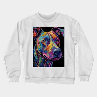 Close-up of a dog's head. Crewneck Sweatshirt